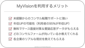 MyVisionを利用するメリット